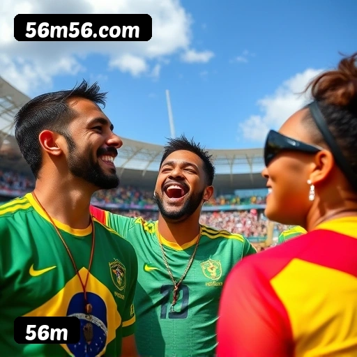 Apostas esportivas ao vivo na 56m